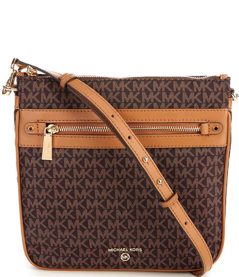 michael kors jet set signature crossbody bag|Michael Kors jetset crossbody bag.